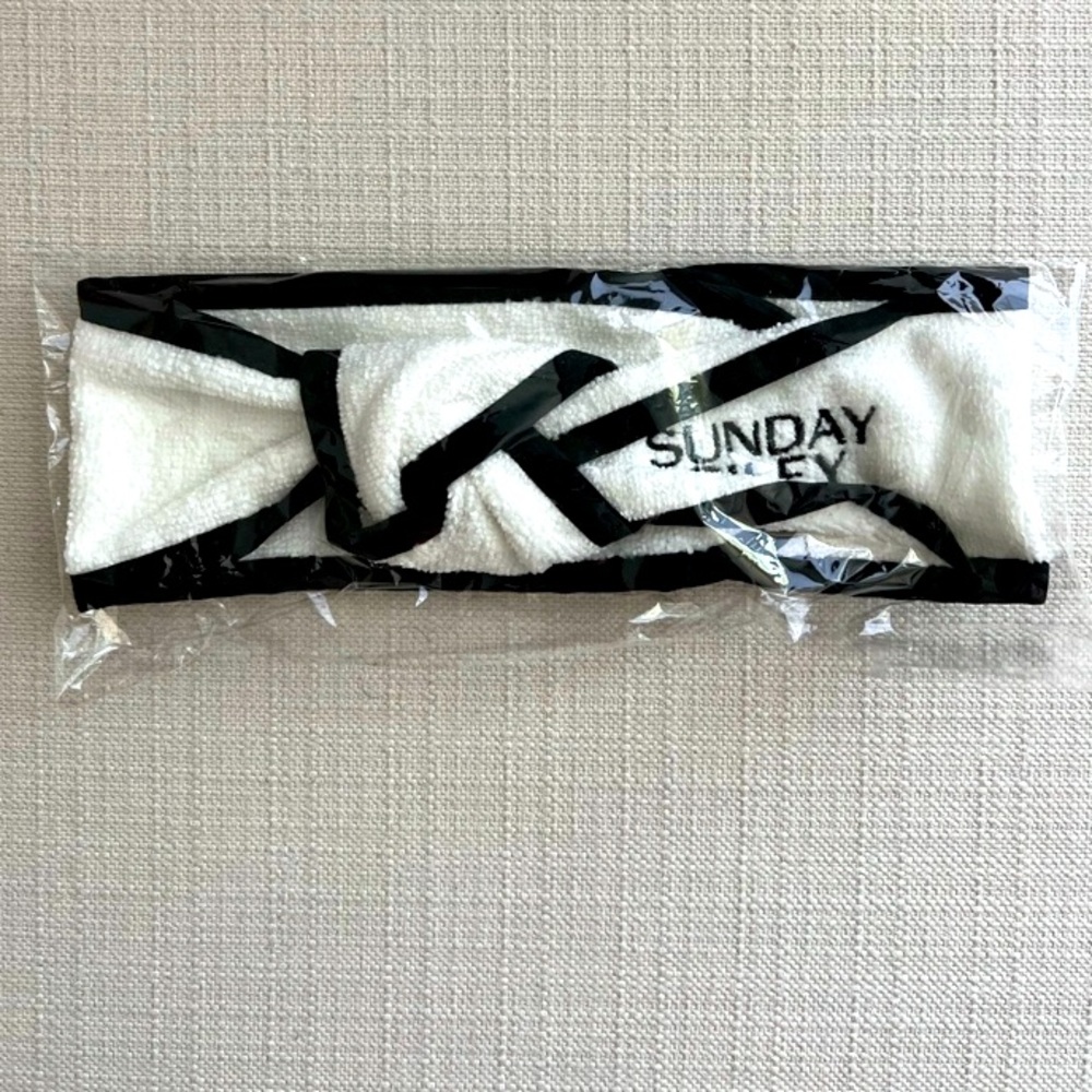 NEW Sunday Riley Spa Terry Headband